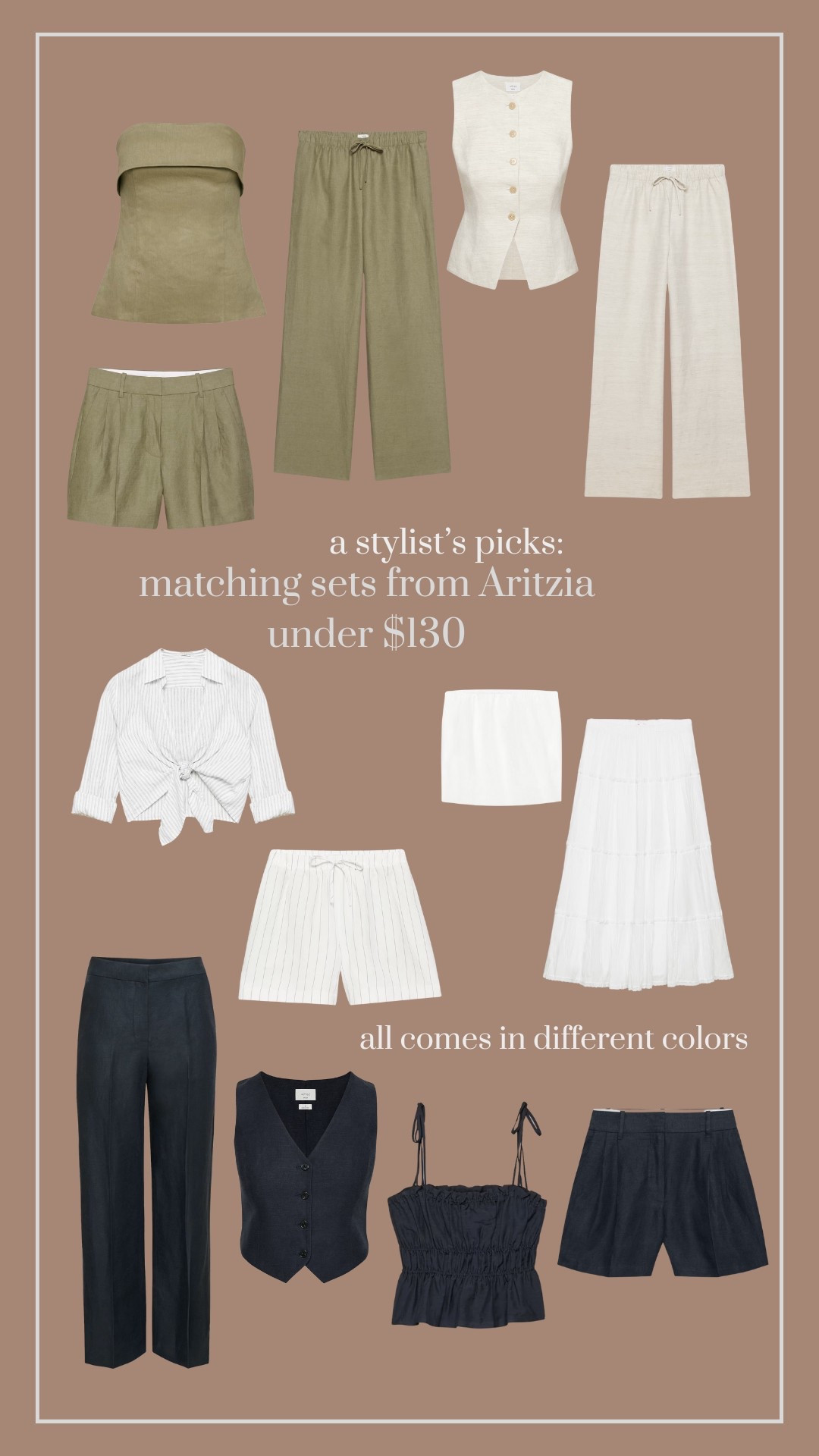 All my favorite matching sets from Aritzia ✨

#aritzia #matching #LTKbudget #LTKfinds #finds #matchingsets

#LTKStyleTip #LTKFindsUnder100 #LTKSaleAlert