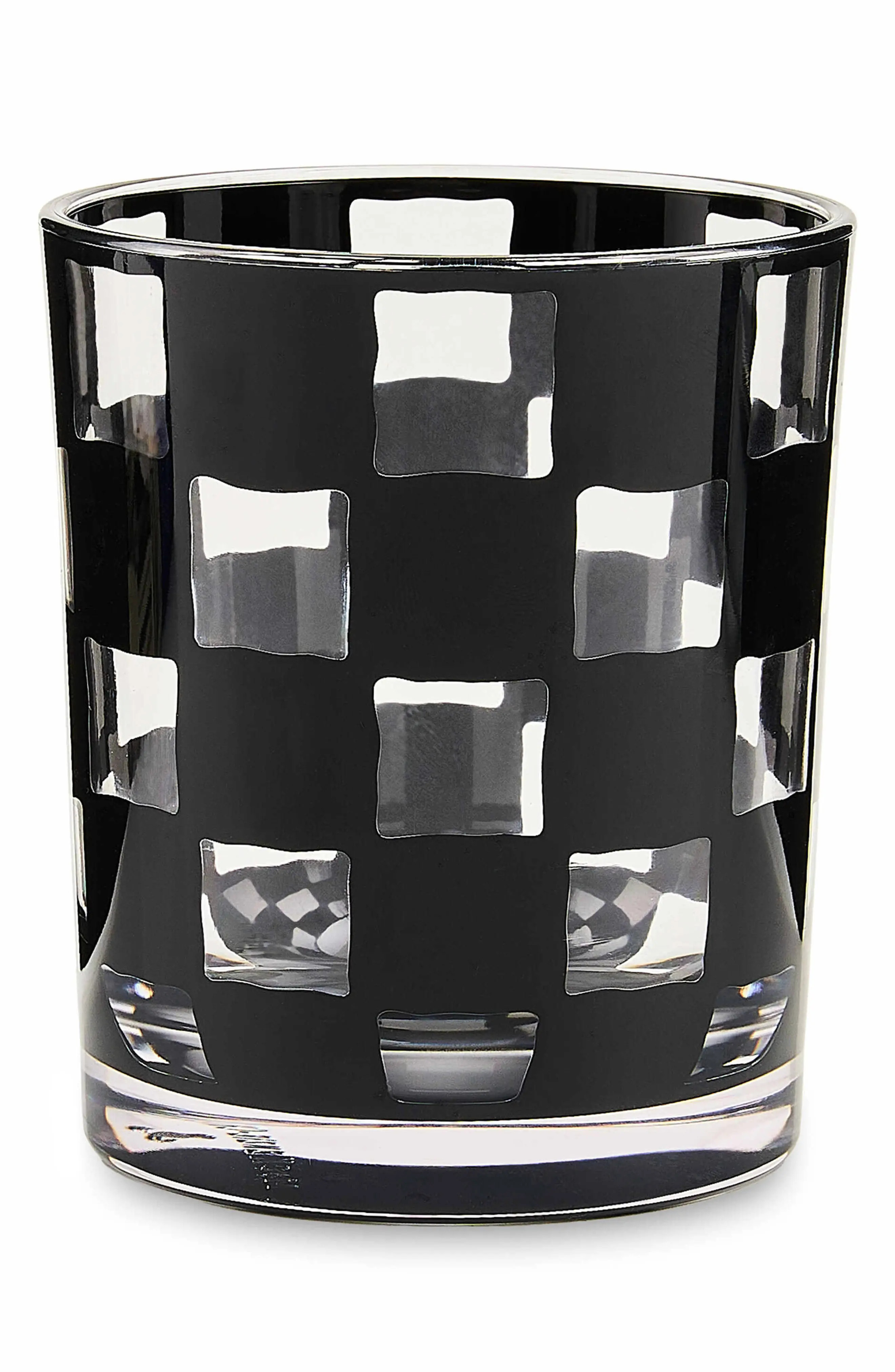 Set of 4 Black Check Acrylic Tumblers | Nordstrom | Nordstrom