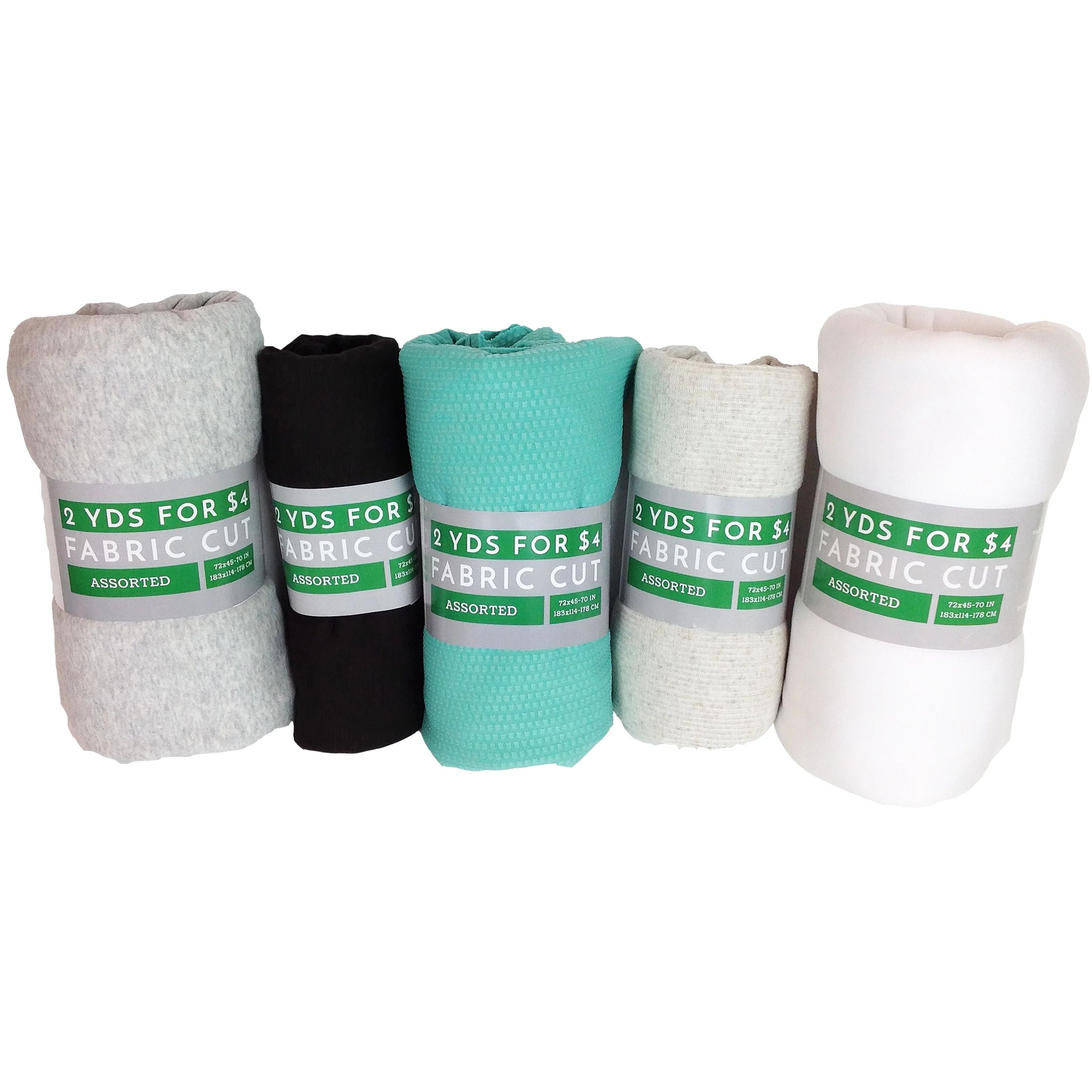 Stone Harbor Assorted Fabric 1 Value Precut Roll, 2 Yards per Roll, Fabric and Color Received Wil... | Walmart (US)