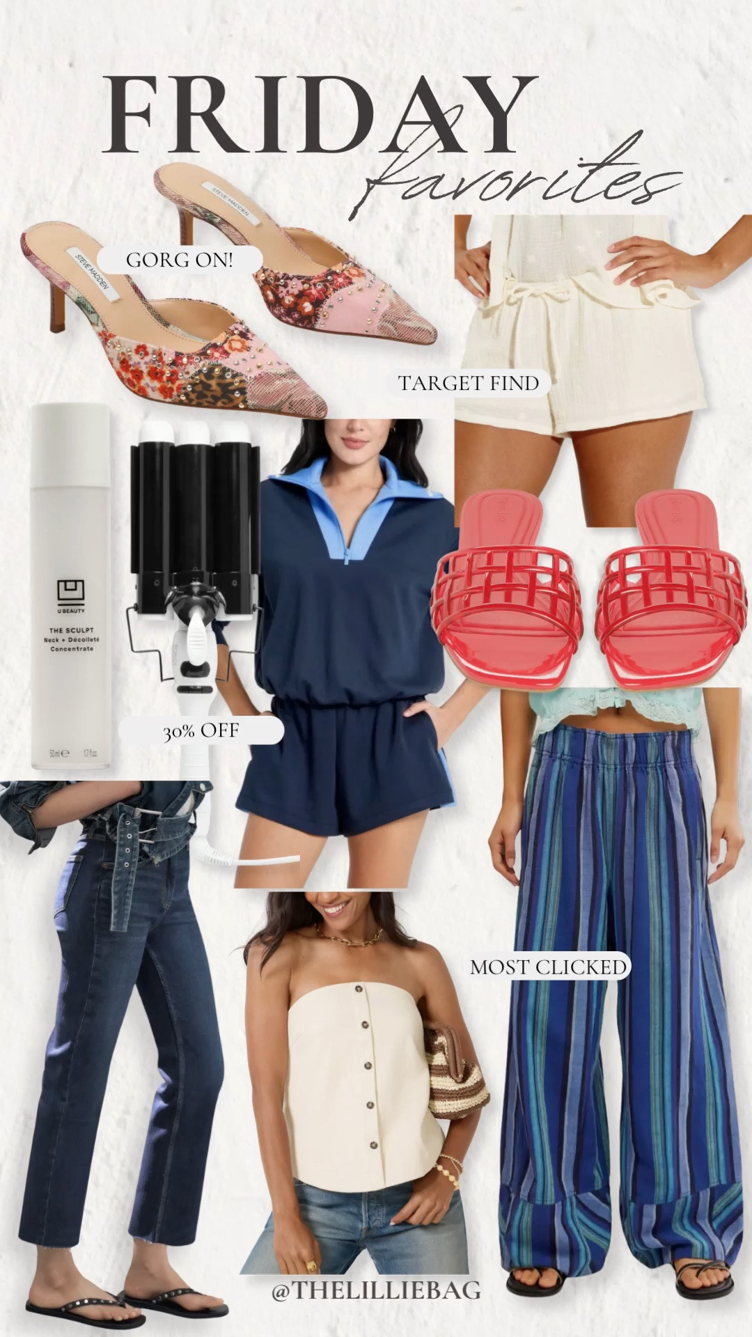 Friday favorites are live! 🤍 So many good finds this week—from the cutest Target pieces to Amazon best sellers and a few luxe splurges mixed in.

P.S. If you’re shopping Anthropologie, don’t forget my colleague’s exclusive code LAUREN20 for 20% off fashion + home!

Summer outfit. Pants. Shorts. Sandals.

#LTKSaleAlert #LTKSeasonal #LTKootd