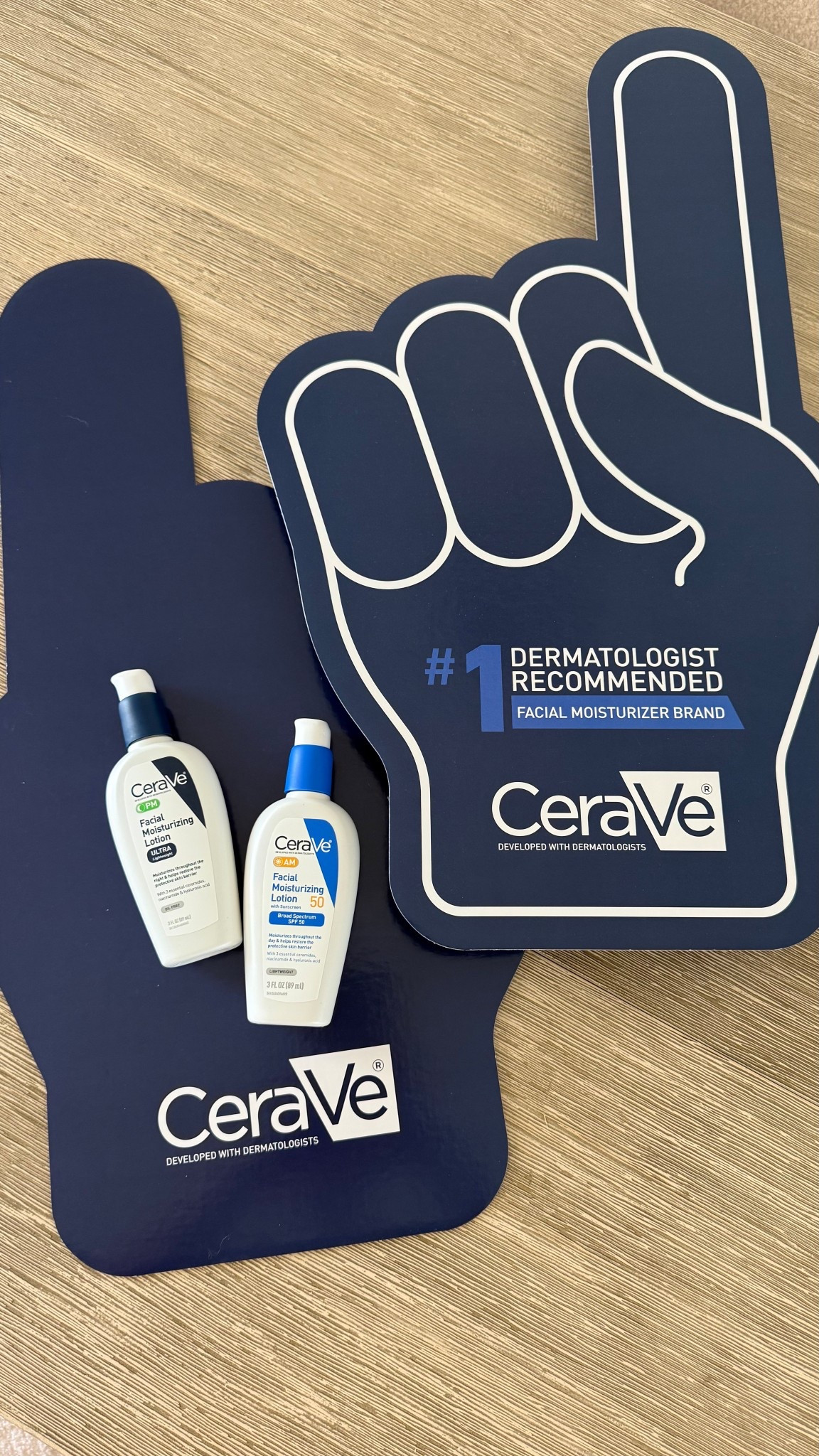 Cerave am + pm facial lotions 

#LTKBeauty #LTKFindsUnder50