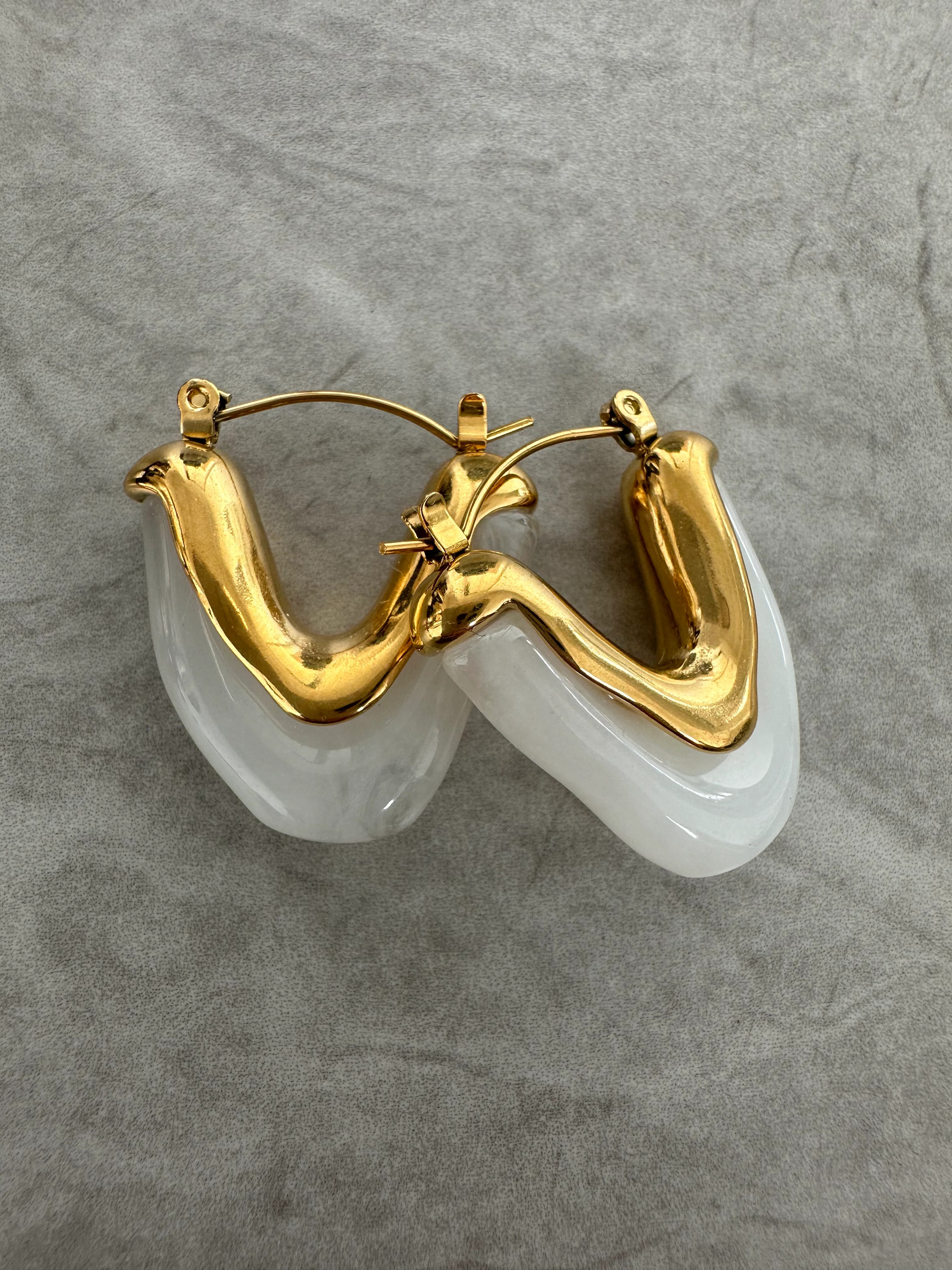 Acrylic Triangle Earrings | Saint Fatale