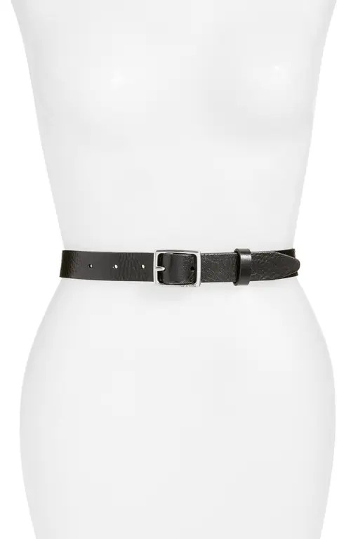 rag & bone Baby Boyfriend Belt in Black at Nordstrom, Size X-Small | Nordstrom
