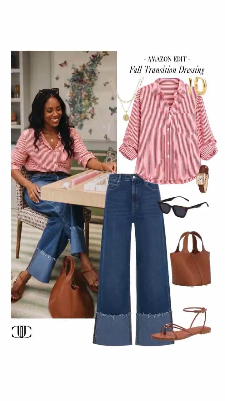 🍂 Amazon fall transition finds, but make them chic.

In this Amazon Edit, I’m sharing six easy looks designed for that in-between season when mornings are cool, afternoons are warm, and layers are everything. Think lightweight knits, polished denim, versatile jackets, and elevated basics that make getting dressed feel effortless.

These are the kinds of pieces you can mix, match, and wear on repeat all season long. Tap to shop all six looks and ease into fall without overthinking it. 🤎✨

#LTKStyle #AmazonFashion #FallTransition #FallOutfits #AmazonFinds #EverydayStyle #CasualChic #LayeringSeason #OutfitInspiration #LTKFinds

#LTKootd #LTKSeasonal #LTKOver40
