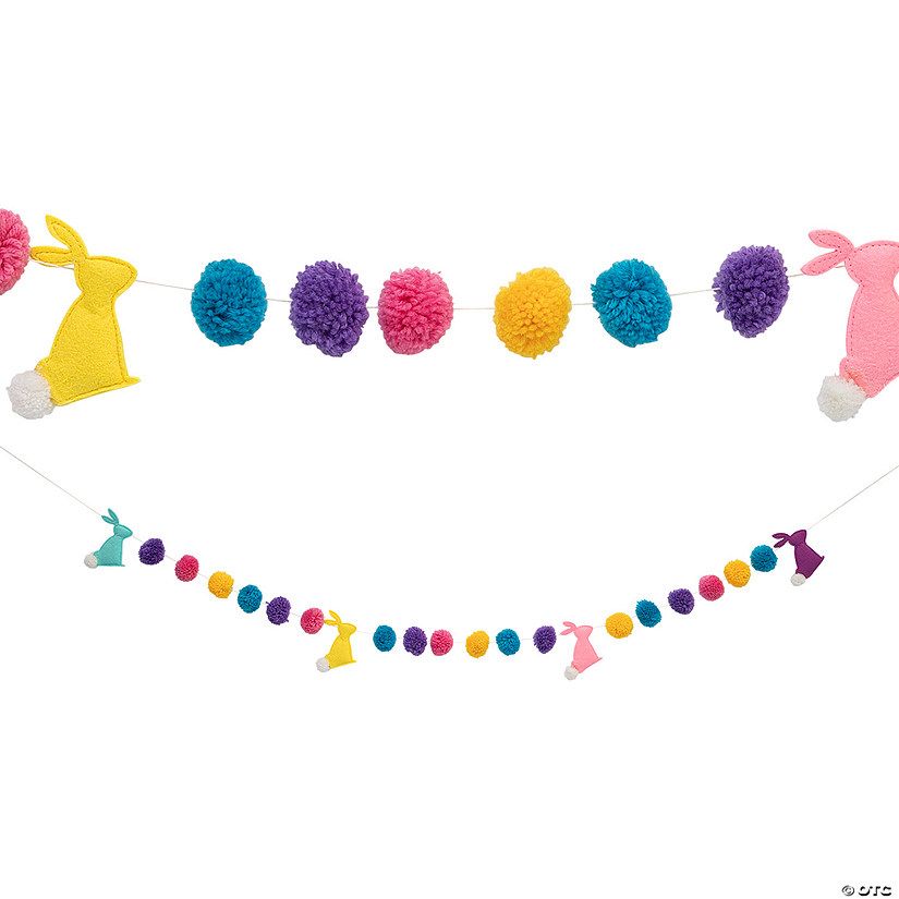 Easter Bunny Ball Garland | Oriental Trading Company