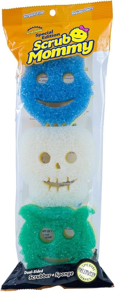 Scrub Daddy Scrub Mommy Special Edition Halloween - Scratch-Free Multipurpose Dish Sponge - BPA F... | Amazon (US)