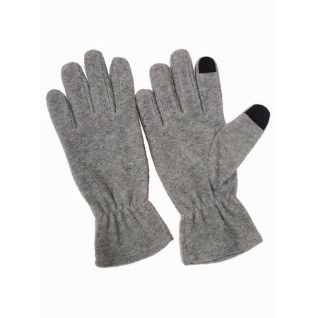 CT8613, Ladies Premium Touchscreen Fleece Glove, Heather Grey (One Size Fits Most) | Walmart (US)