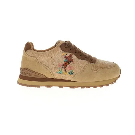 Roper Womens Giddyup Embroidered Lace Up Athletic Sneakers Casual Shoes | Walmart (US)