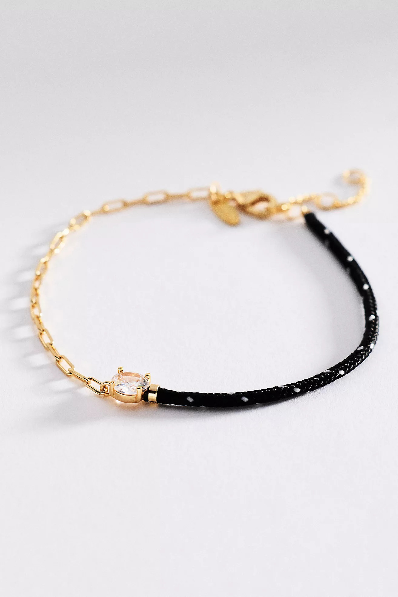 Corded Chain Link Bracelet | Anthropologie (US)