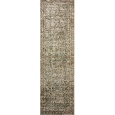Amber Lewis x Loloi Morgan Sea / Sage Area Rug feat. CloudPile | Wayfair North America