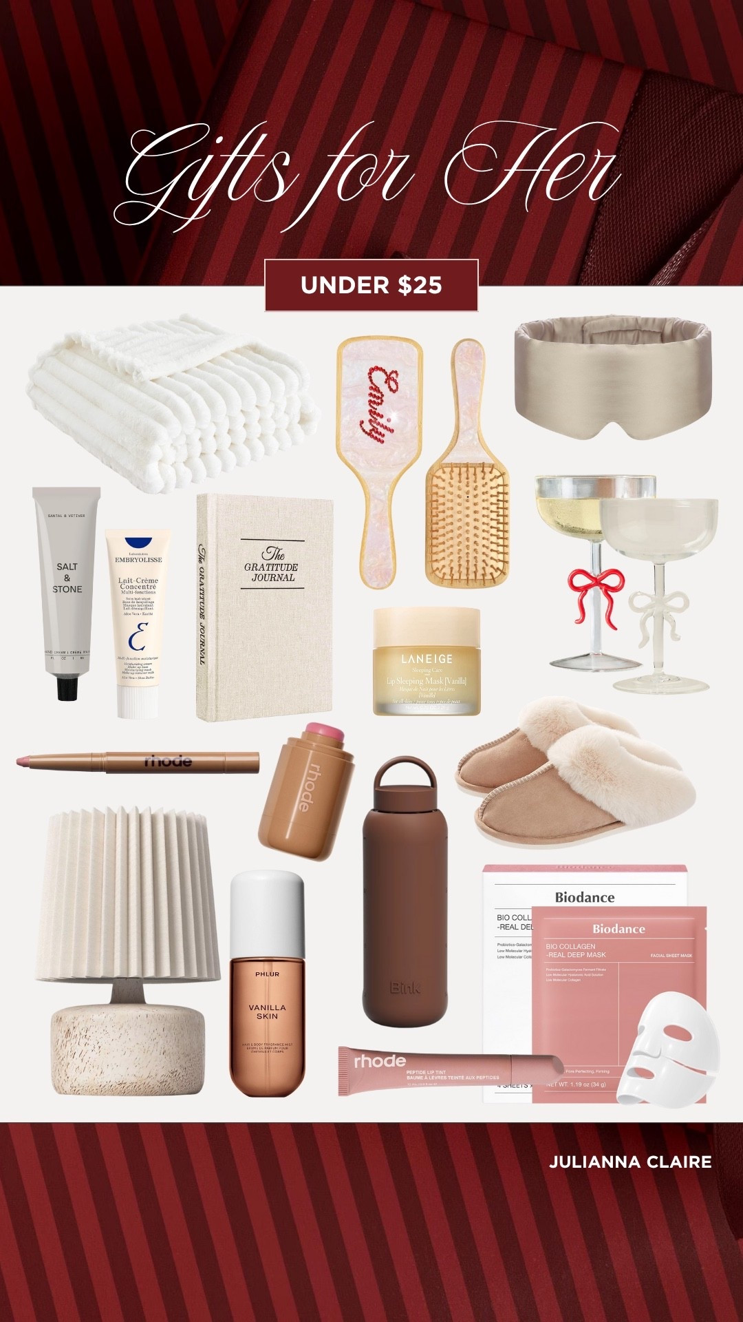 Holiday gift ideas for her: under $25! 🎄❤️

#LTKHoliday #LTKSeasonal #LTKGiftGuide