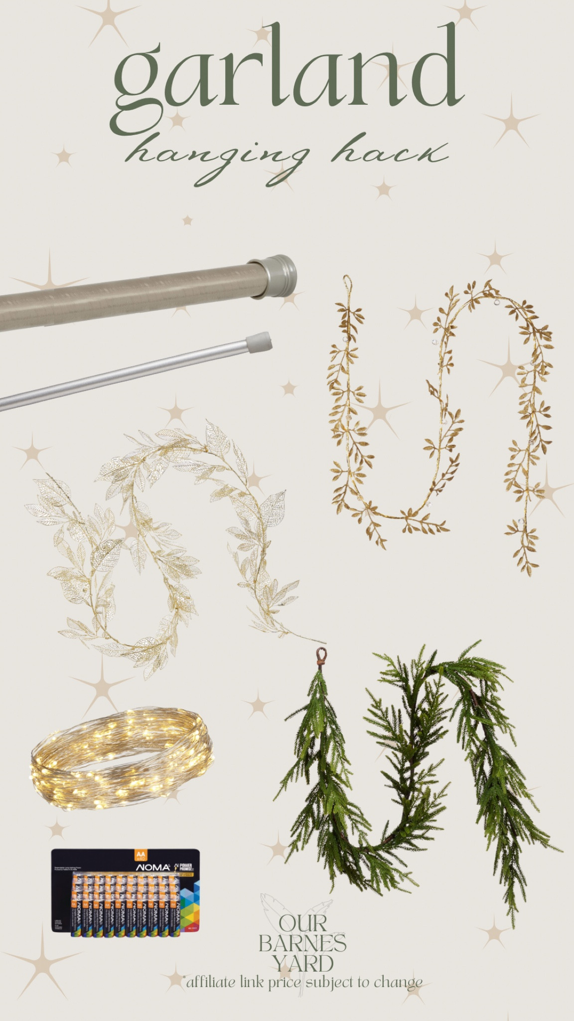 Recreate the viral garland hanging hack!

#LTKHolidaySale #LTKHoliday #LTKSeasonal