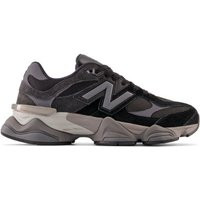 New Balance Unisex 9060 in Black/Grey Leather, size 10.5 | New Balance (UK)