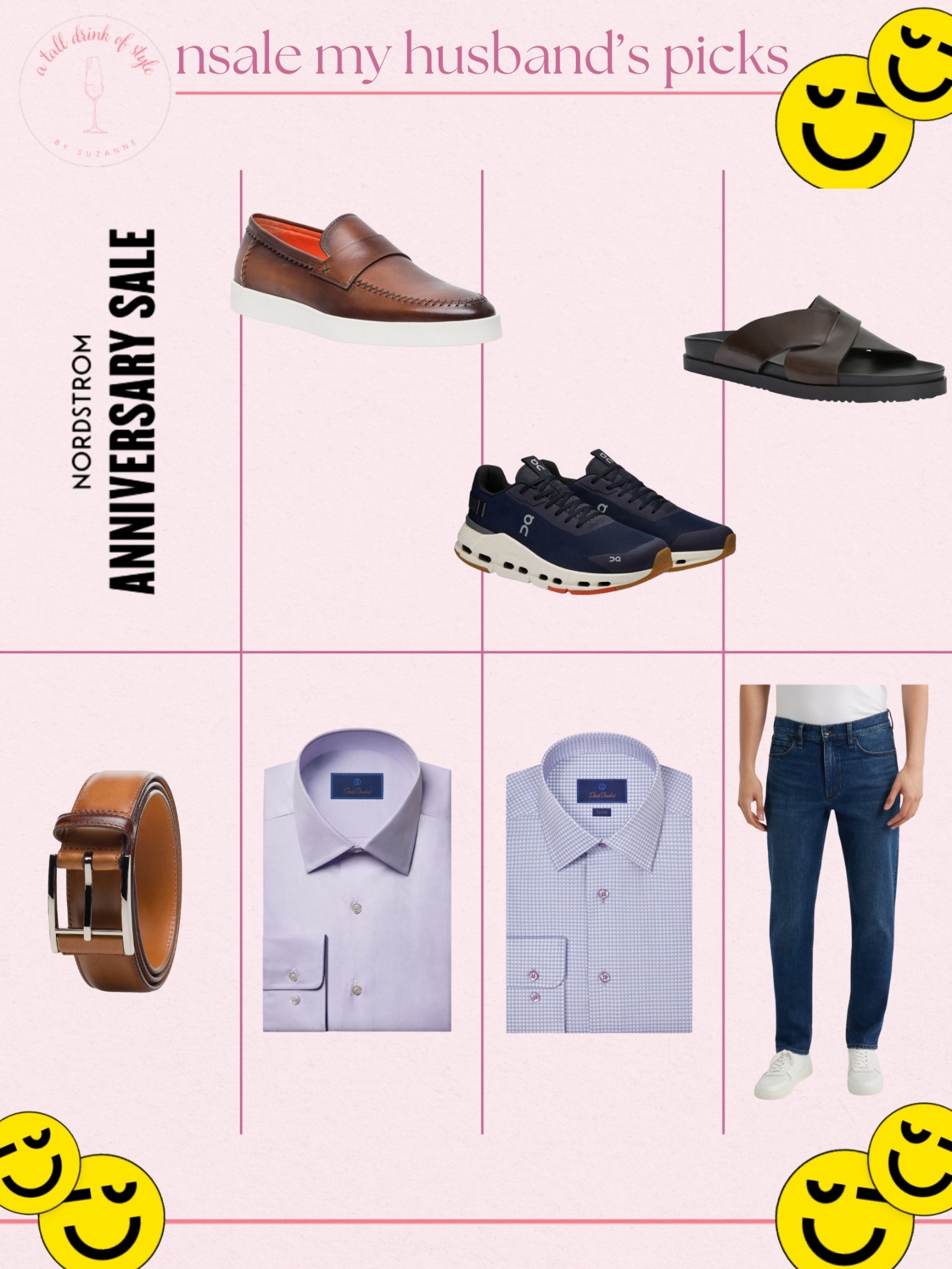 NSALE MY HUSBANDS PICKS 

Hi friend! 👋 Thanks for your support! I’m so glad you’re here!
If you're tall, over 40, or just tired of fashion that doesn’t fit your life, you’re in the right place. I share classic, elevated outfit formulas that actually work on tall women (I’m 6’1” for reference!) and help you feel confident getting dressed again.
I am your resource for timeless, elevated fashion for women over 40 (and tall women)
Age: 55
Height: 6’1”
Tops: S/M
Bottoms: 8/10
Dresses: 8/M
Over 50 fashion, tall fashion, workwear, everyday outfits, timeless outfits, Classic Outfits, Nordstrom
Sale, nordy sale, men’s fashion, men’s finds, men shoes, men’s belt, dress shirt, collared shirt, men’s denim, dress shoes, 

#LTKMens #LTKStyleTip #LTKSaleAlert