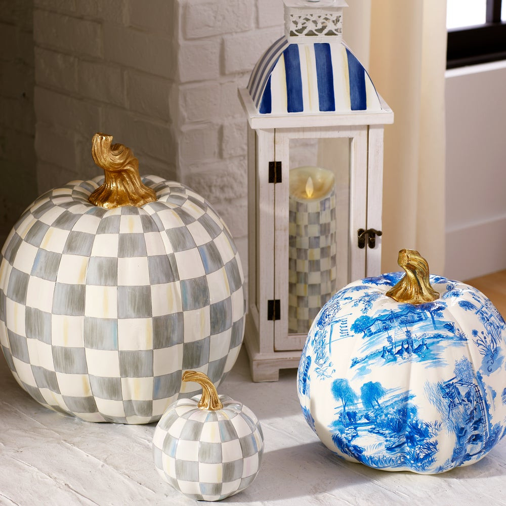Royal Toile Large Pumpkin | MacKenzie-Childs