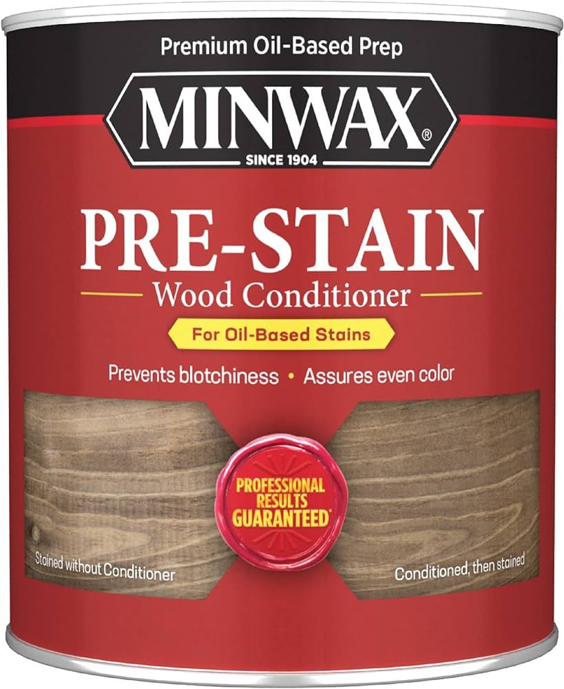 1 qt Minwax 61500 Clear Pre-Stain Wood Conditioner | Amazon (US)