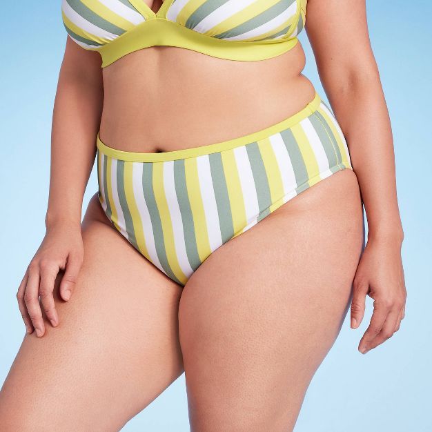 Women's Medium Coverage Hipster Bikini Bottom - Kona Sol™ Yellow | Target