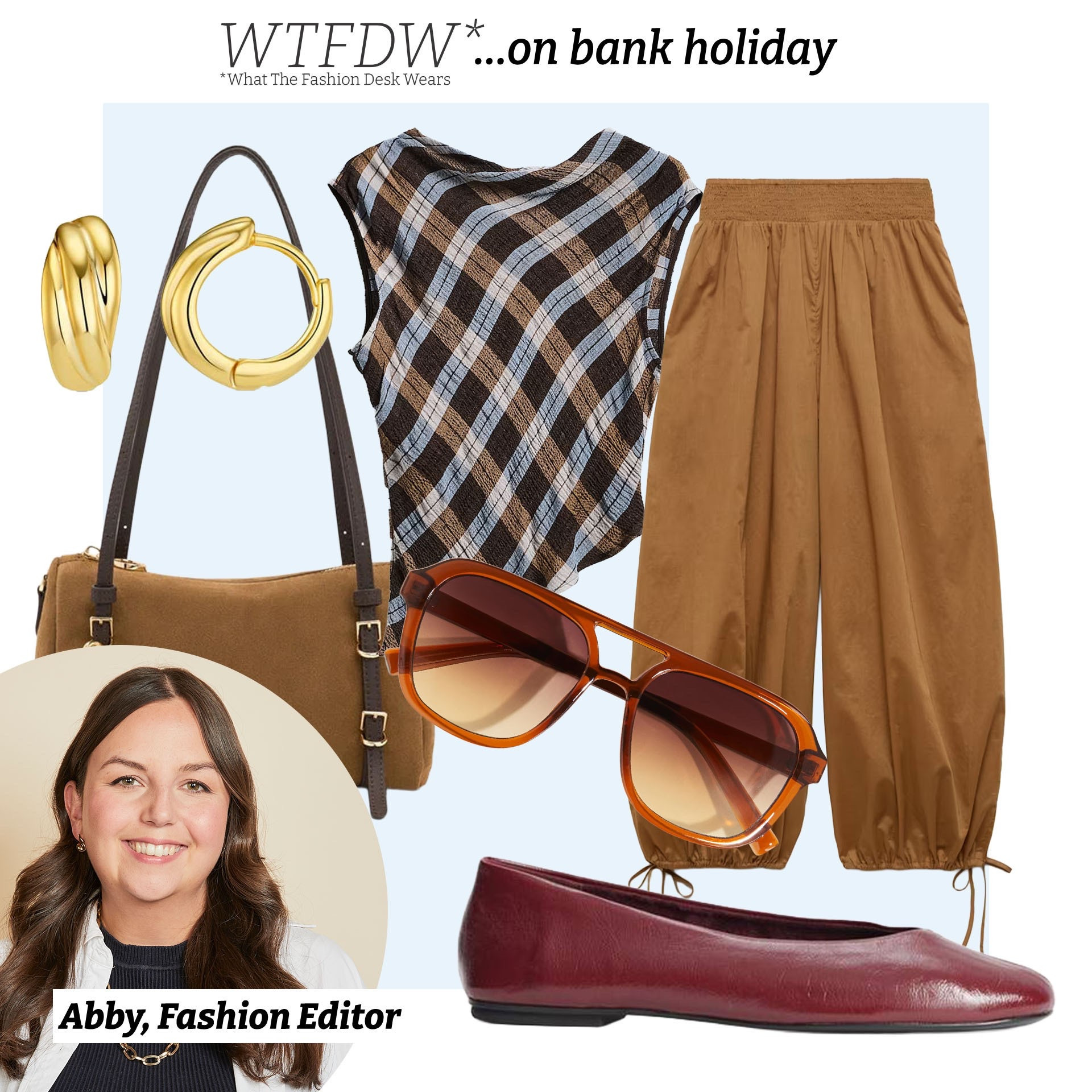 Wanting a more tonal look? Shop Abby’s bank holiday outfit 🧡🤎✨

#LTKbag #LTKshoes #LTKworkwear