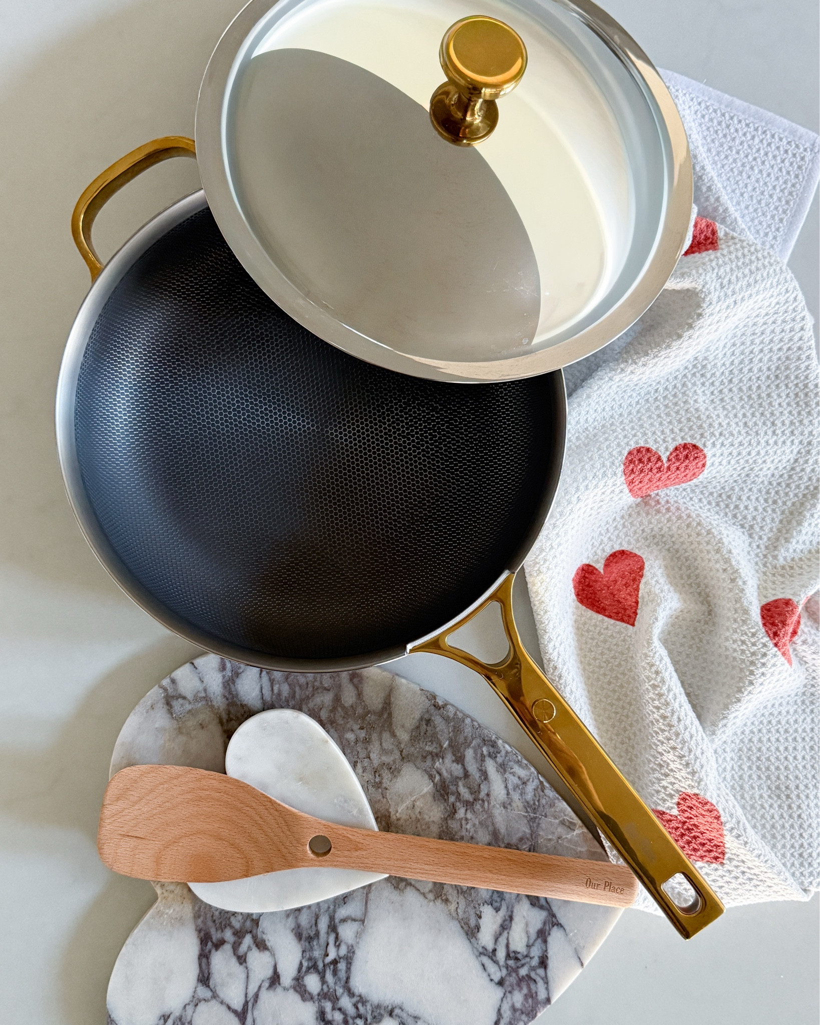 On sale now: We’ve had the Our Place Titanium Pro Pan for almost 2 years now & it’s still one of the best pans in our kitchen. It heats evenly, wipes clean, & still looks brand new. We have been huge fans of Our Place for almost 6 years & got our first Always Pan in 2020. It’s lightweight, easy to clean, & cooks perfectly every time.

our place pan - titanium pro pan - our place titanium pro - always pan - our place always pan - our place cookware - nonstick pan - nonstick cookware - cookware set - modern cookware - premium cookware - luxury cookware - quality cookware - durable cookware - long lasting cookware - everyday cooking - kitchen essentials - cooking essentials - home kitchen - kitchen upgrade - neutral kitchen - minimalist kitchen - kitchen aesthetic - stovetop cookware - skillet - frying pan - saute pan - lidded pan - easy cleanup - easy clean pan - heats evenly - kitchen must haves - cookware favorites - wedding registry - bridal registry - housewarming gift - gift for couples - gift for home - valentines gift - gift ideas - kitchen gift ideas - home essentials


#LTKHome #LTKSaleAlert