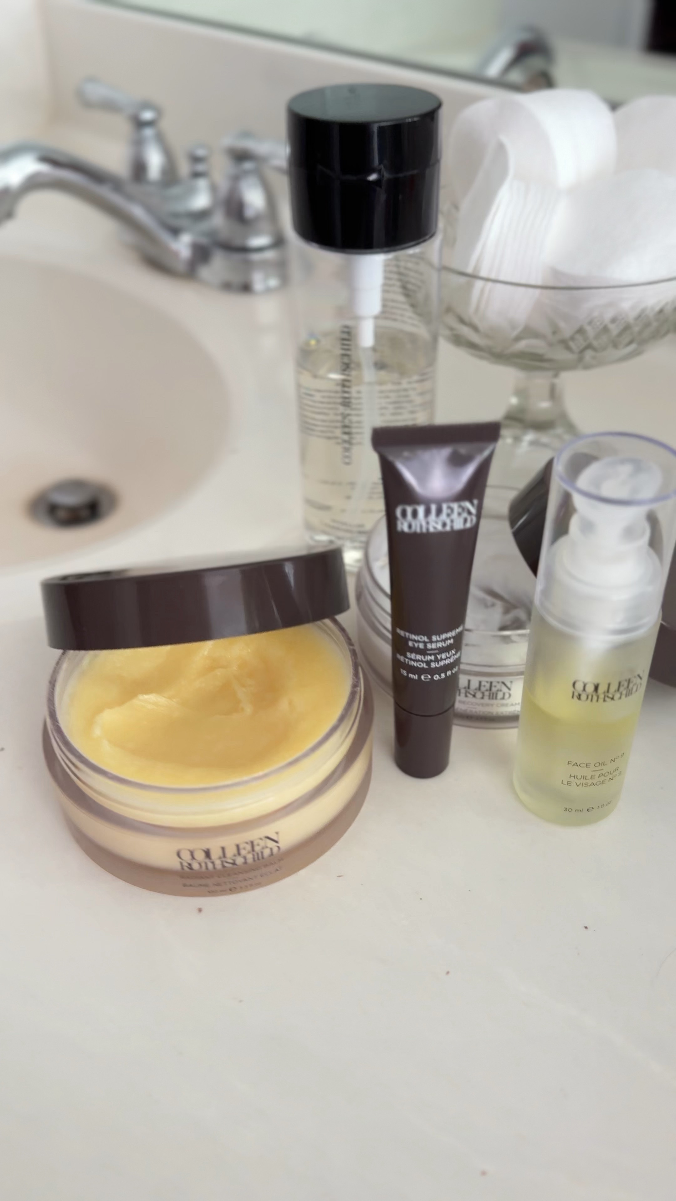 My evening skincare is actually enjoyable with the spa quality products from @colleenrothschild #crpartner I’ve been using their products for a couple of years now and they are giving me great results. My dry skin NEVER feels dry anymore and my skin is bright and the tone is great. My favorite most-have product is the Face Oil No. 9. Right now get 25% off sitewide with code FAMILY  

#LTKover40 #LTKbeauty #LTKsalealert