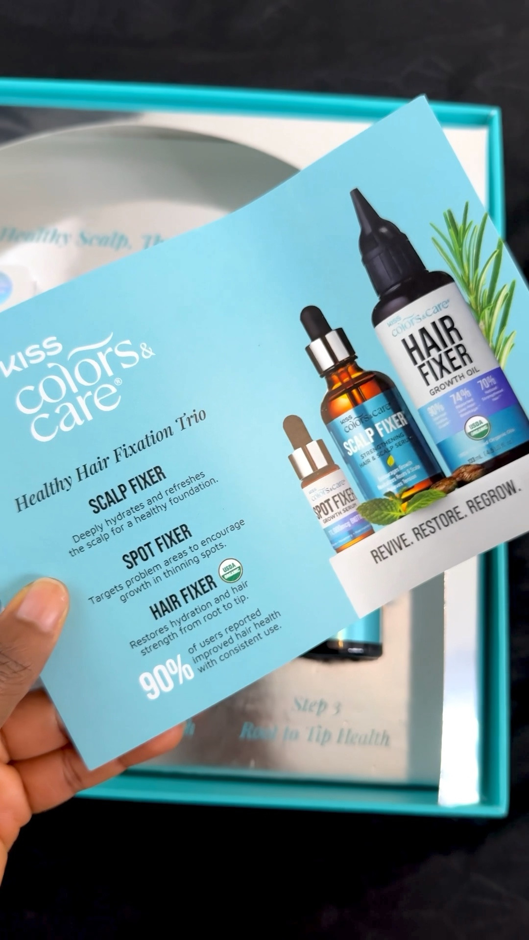 Kiss Colors & Care Healthy Hair Fixation. 

#LTKBeauty