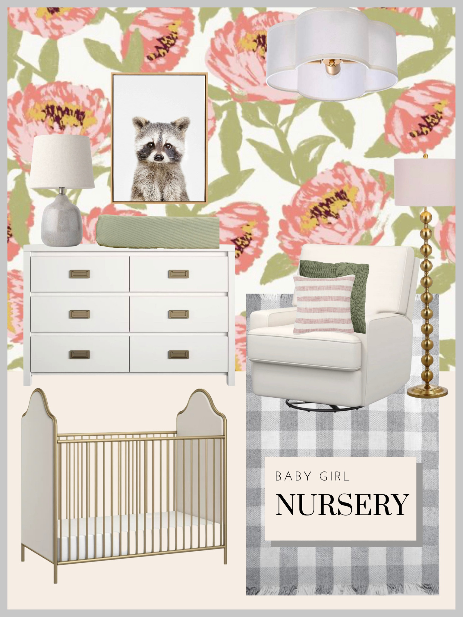 Baby Girl Nursery 


#LTKfamily #LTKkids #LTKhome