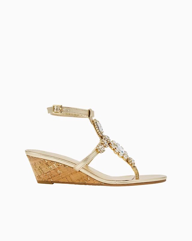 Katelyn Embellished Wedge | Lilly Pulitzer