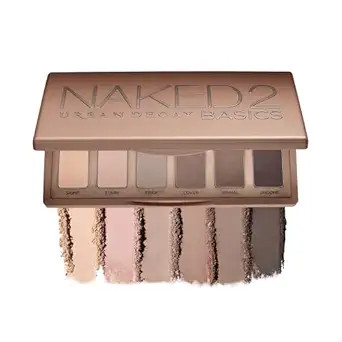 Urban Decay Naked 2 Basics Mini Eyeshadow Palette - 6 Matte Nude Shadows, Multi-Use Powder for Ey... | Amazon (US)