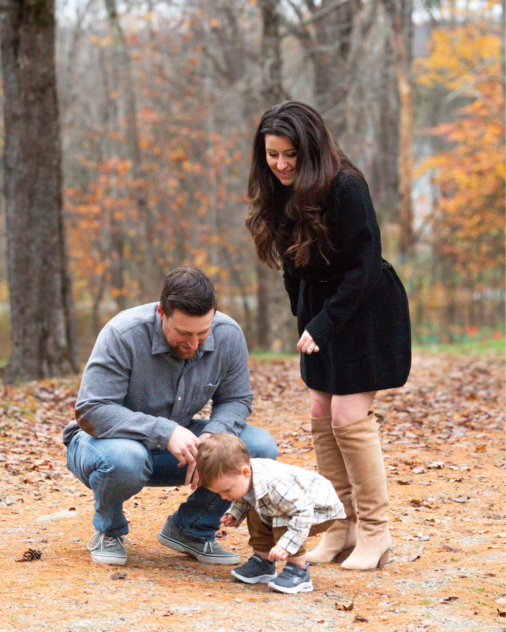 Family photo ideas. Neutral family picture outfits. Fall family pictures. Sweater dress. Holiday outfit. Winter outfit. Thanksgiving outfit 

#LTKfamily #LTKfindsunder100 #LTKSeasonal