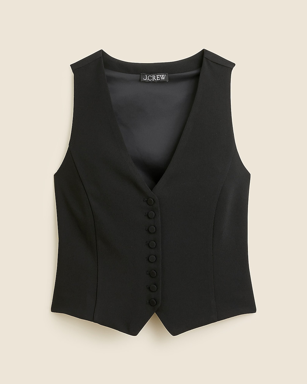 Slim-fit tuxedo vest in city crepe | J. Crew US
