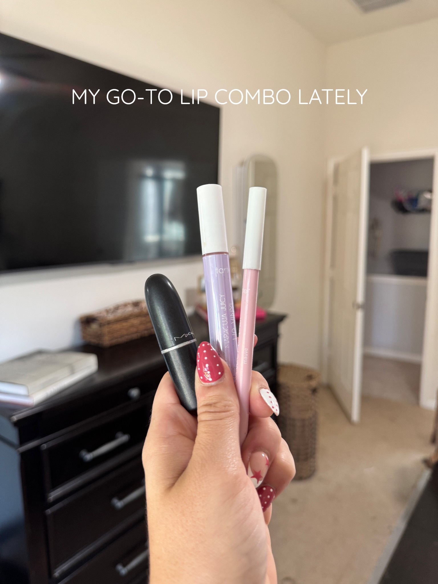 Current rotation: MAC velvet teddy + Tarte Juicy Lips aka my holy grail  

#LTKBeauty #LTKStyleTip #LTKFindsUnder50