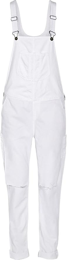 rag & bone White with Holes Overalls Size M | Amazon (US)