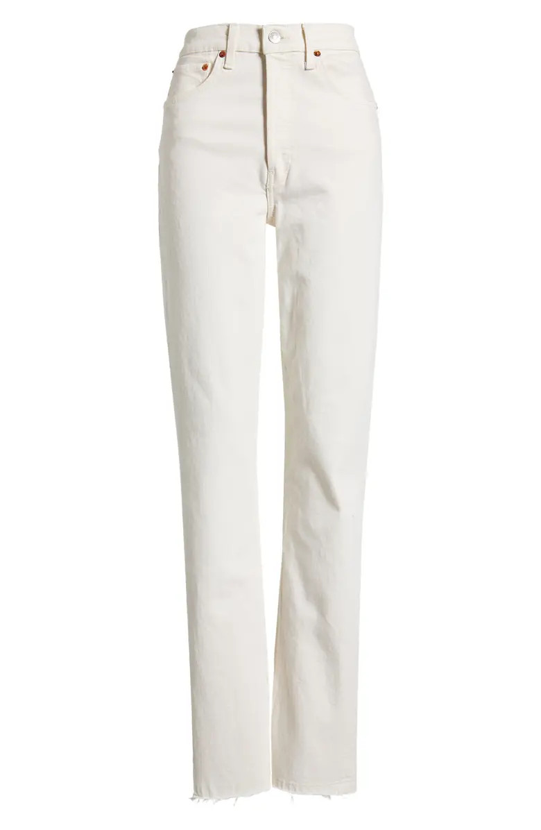Re/Done '70s High Waist Skinny Bootcut Jeans | Nordstrom | Nordstrom