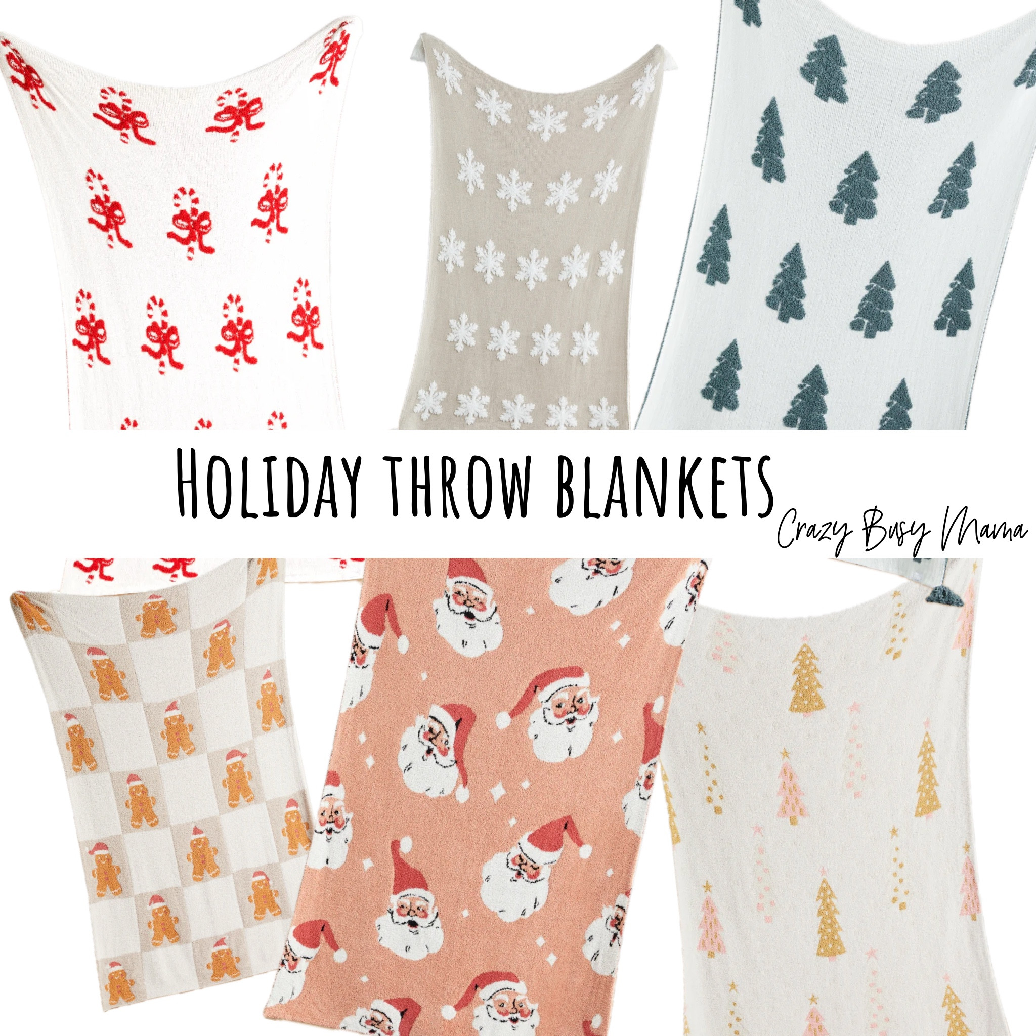 Super cozy Holiday Christmas throw blankets 
Code: Amber10 for Xtra 10% off!

Crazy Busy Mama 

#LTKHome #LTKHoliday #LTKFindsUnder100