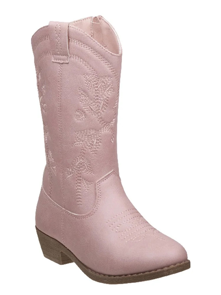 Kensie Girl zip up boot with heel | Walmart (US)