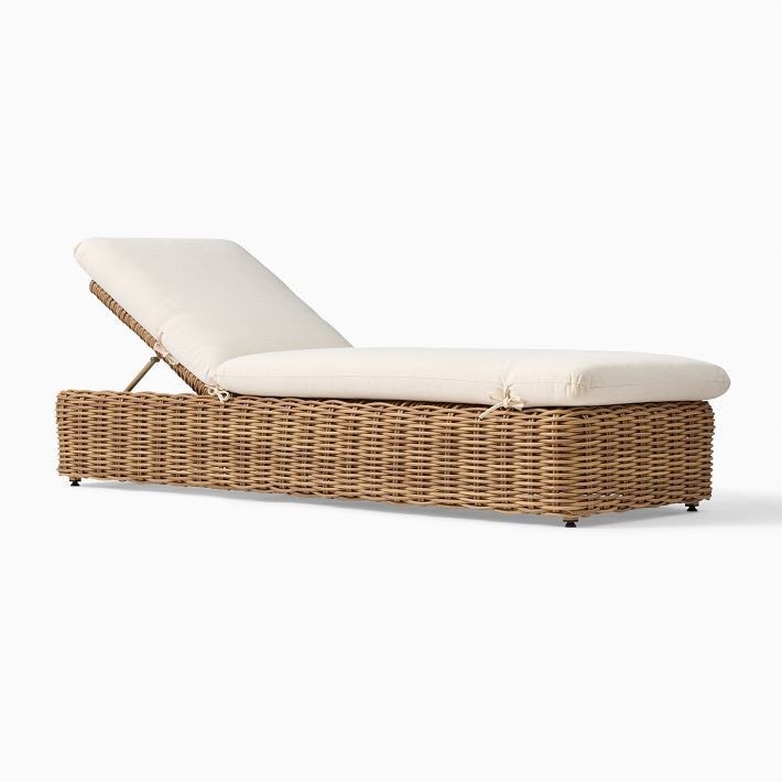 Westport Outdoor Chaise Lounge | West Elm (US)