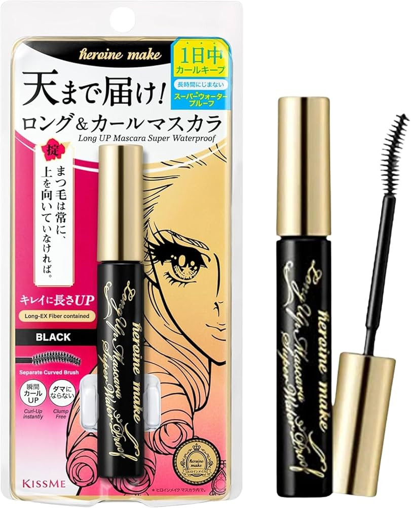 KissMe Isehan Heroine Make Long Up Mascara Super WP - 01 Black | Amazon (CA)