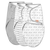 SwaddleMe Easy Change Swaddle – Size Small/Medium, 0-3 Months, 3-Pack (Love) | Amazon (US)
