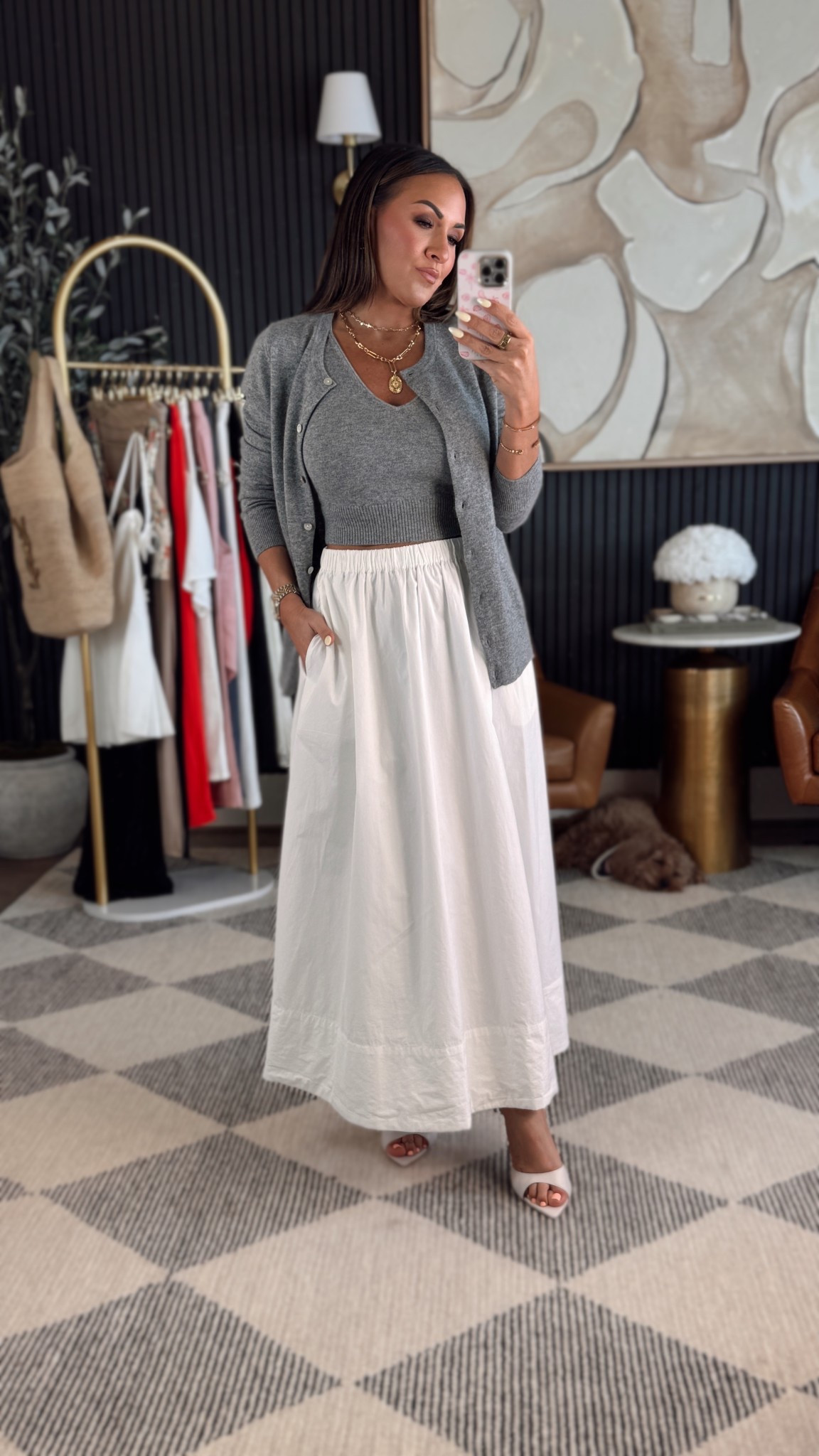 Spring basics done right—lightweight layers, breathable cotton, and luxe cashmere from @onequince. These are the pieces you’ll reach for on repeat.
 
Tank & Cardigan: Small
Skirt: XS
5’2” | 130 lbs | 34DD | 25” waist
#QuincePartner #OneQuince #SpringBasics #CashmereStyle #CottonSkirt #PetiteStyle #EffortlessLayers #OOTD

#LTKPetite #LTKStyleTip #LTKOver40