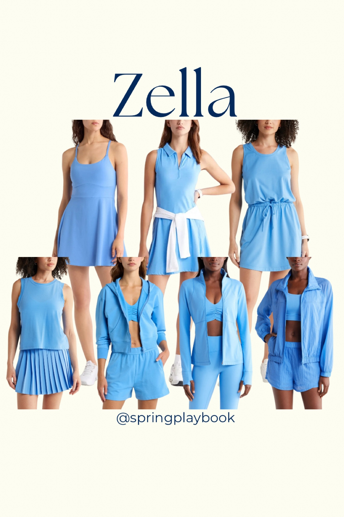 Zella activewear! Active skirts, athleisure dresses, windbreakers and more!

I have the polo style dress and I sizes up to a Medium for a looser fit. It comes with shorts, but they aren’t attached. 

This color is best for Light Spring and Light Summer, but Clear Springs may love it too. 

#createdcolorful #createdcolorfulspring #hocspring #tcispring #pcaspring #lightspring #warmspring #truespring #brightspring #clearspring #paintboxspring #bluespring

#LTKFitness #LTKSaleAlert #LTKActive