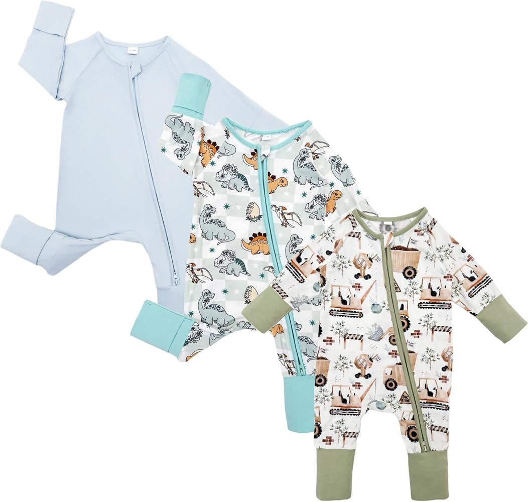 Bow Dream Infant Boys Girls Clothes Newborn Bamboo Rayon Baby girl Romper baby boy Bodysuit Jumps... | Amazon (US)