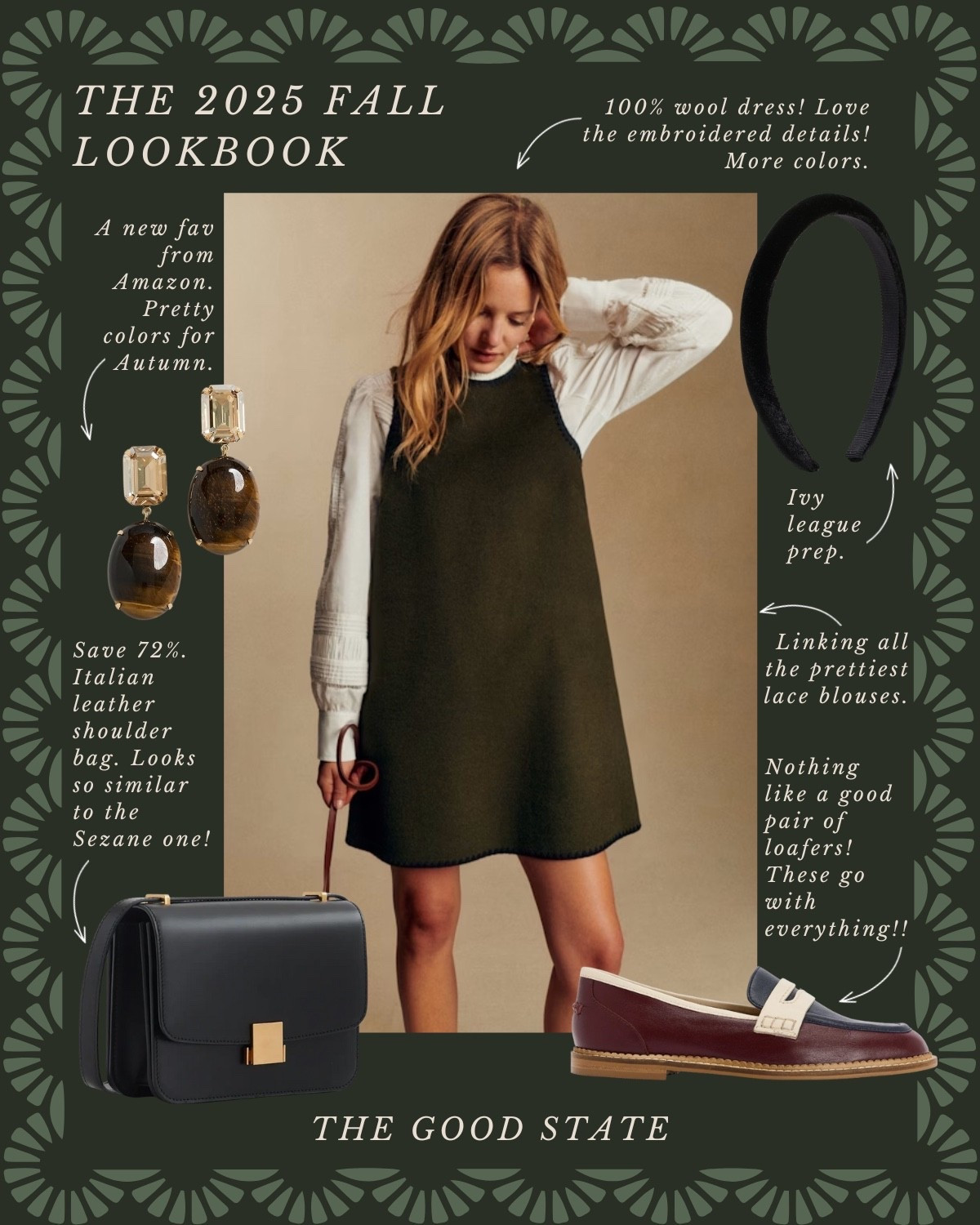 An Equestrian Autumn🍂 🐎 
This collection is for all the Ivy League girlies living their best life as the weather begins to cool down and the leaves begin to change. For the ladies whose wardrobes consist of traditional staples like a crisp white button up and a timeless blazer. This is for the Ralph Lauren lovers who appreciate a blend of casual and refined pieces. A blend of English Equestrian and Americana…with a touch of Gilmore Girls💁🏼‍♀️ The ones who love all things suede, plaid and of course good denim moment and a pair of riding boots. This is for the girlies who thrive when layering clothes and who accessorize with a silk scarf, wrist watch and leather bag. This collection is for the ladies who love quality pieces that are classic, preppy, polished and will stand the test of time and outlive the ever changing trends. This is for you, my fellow Fall girlies🍂

#ltkstyletip #ltkunder50 #amazonfashion #founditonamazon #ltksalealert #slowliving #romantizeyourlife #fall #fallstyle #fallseason #autumn #90sera #90style #90saesthetic #ralphlauren #equestrian #horserider #americana #fallfashion #falloutfit #preppyfashion #ivyleague
Wedding guest, jeans, back to school, college outfit ideas, riding boots, wedding guest dress, western style, JCrew, JCrew factory, Anthropologie, Anthro, quince, nordstrom, tuckernuck, Walmart fashion, H&M, mini dress, fall photoshoot, designer look for less, saddle bag, boots, jacket, coat, family photos outfits, madewell, Toups and co, clean beauty, Kate spade, Amazon fashion, loafers, Breda, Susan Shaw, loeffler Randall, the good state, Lauren England 

#LTKStyleTip #LTKFindsUnder50 #LTKSaleAlert