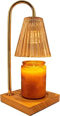 Candle Warmer Lamp for Jar Candles - Dimmable Wax Warmer Lamp with Timer and Auto Shut-Off, Plug-... | Amazon (US)