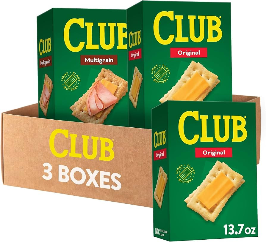 Club Crackers, Lunch Snacks, Snack Crackers, Variety Pack (3 Boxes) | Amazon (US)