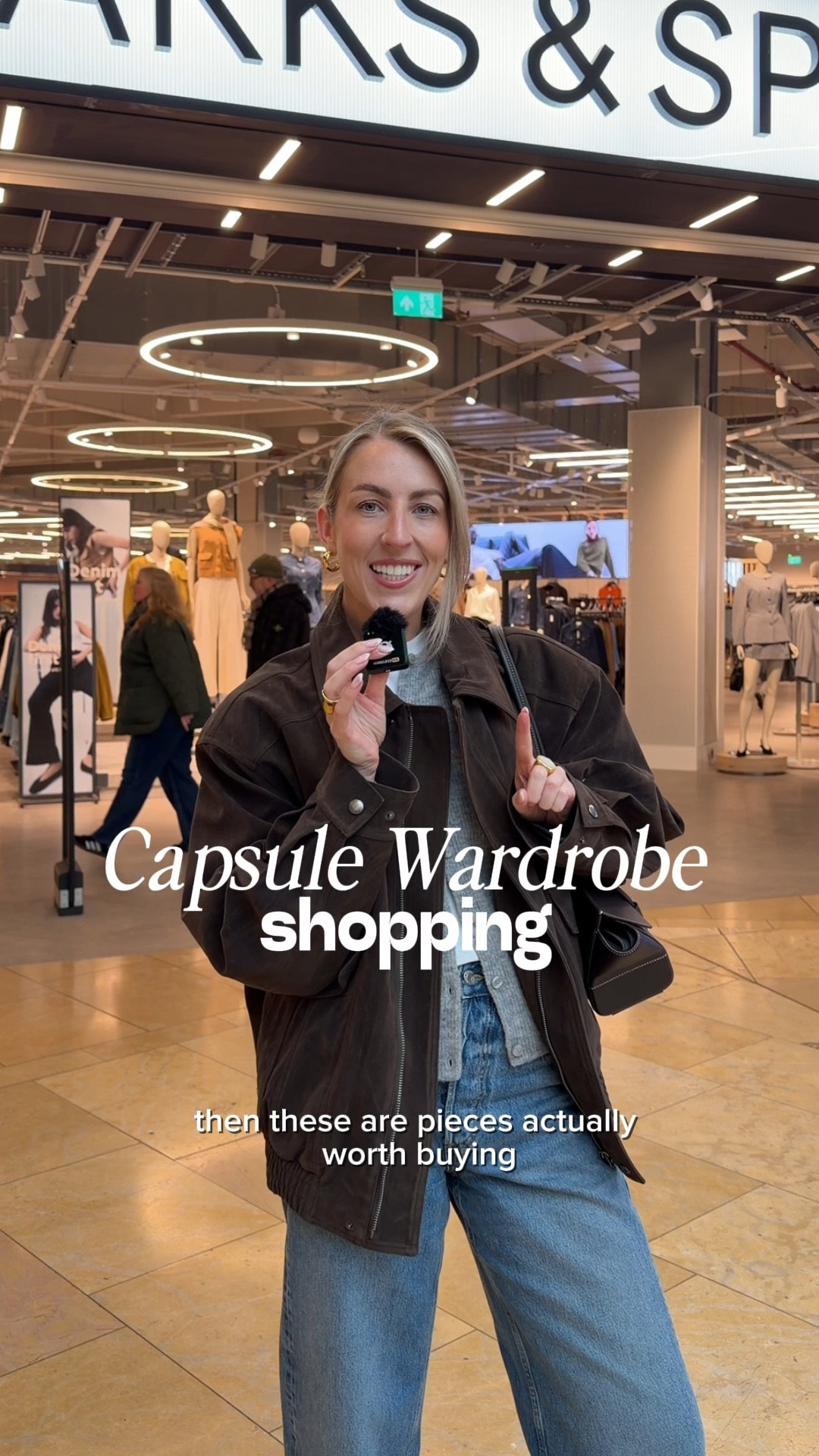 Capsule wardrobe shopping at Marks & Spencer’s! 🛍️ 

Barrel leg jeans, white T-shirt, suede jacket, suede loafers, brown loafers, spring wardrobe essentials 

#LTKuk #LTKspring #LTKstyletip