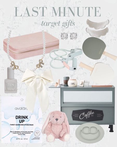 Last Minute gifts from Target! Their pick up option is my favorite thing ever. Perfect for those few more stocking stuffers and gifts you need to purchase! 

Gifts for her 
Gifts for him 
Gifts for kids

#LTKGiftGuide #LTKHoliday #LTKunder50