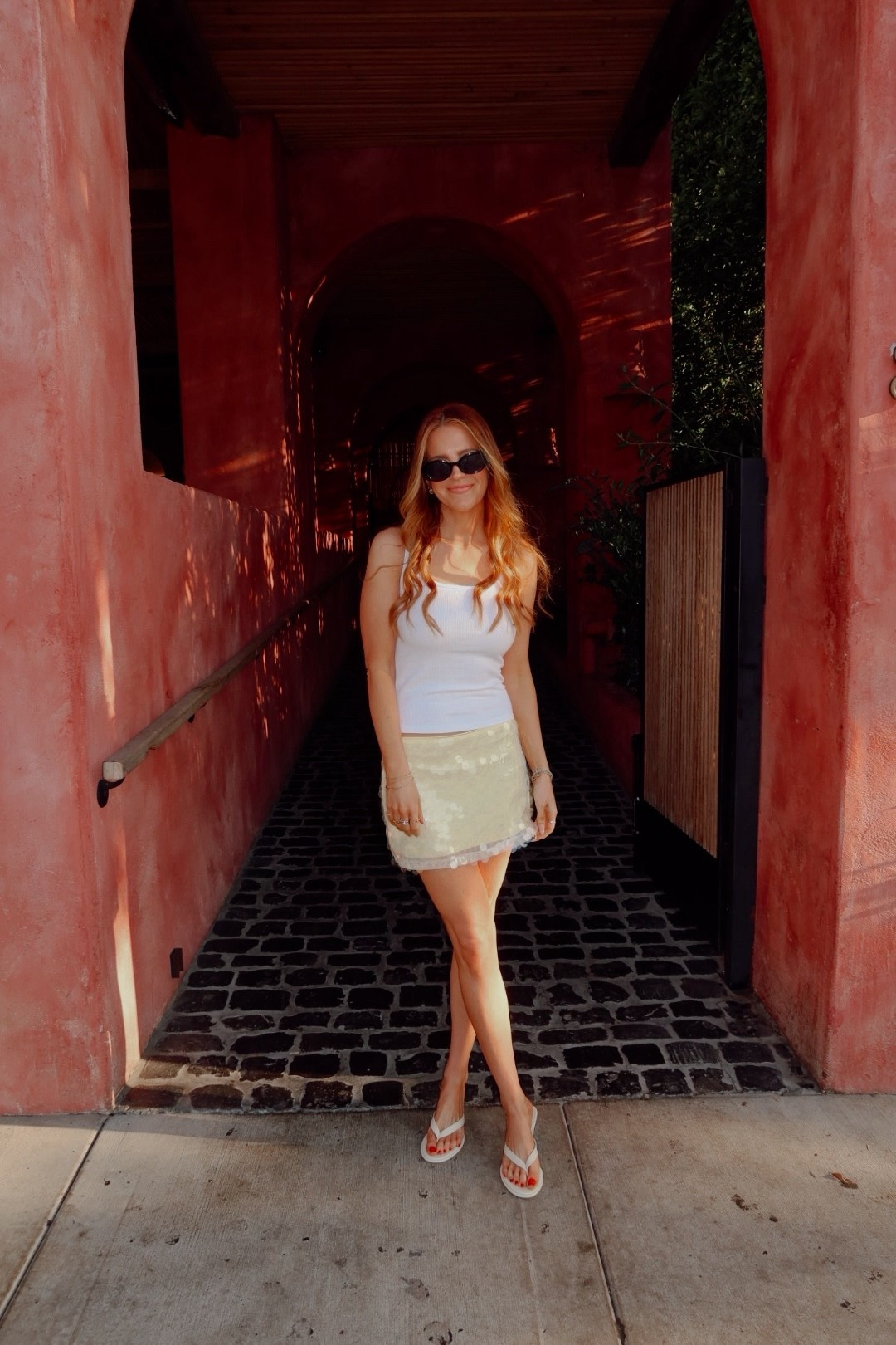 Revolve sequin skirt, Aritzia tank, Amazon heels 

#LTKdayinmylife #LTKootd