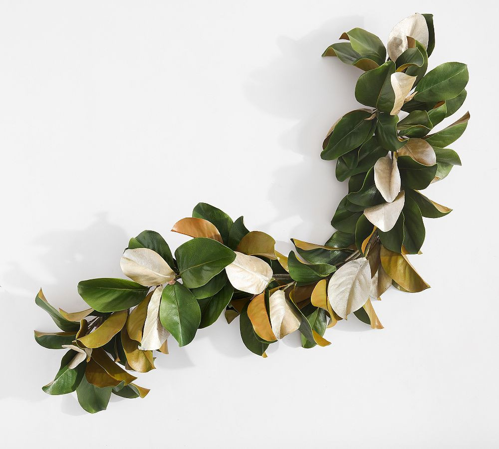 Brandon Maxwell Magnolia Wreath And Garland | Pottery Barn (US)