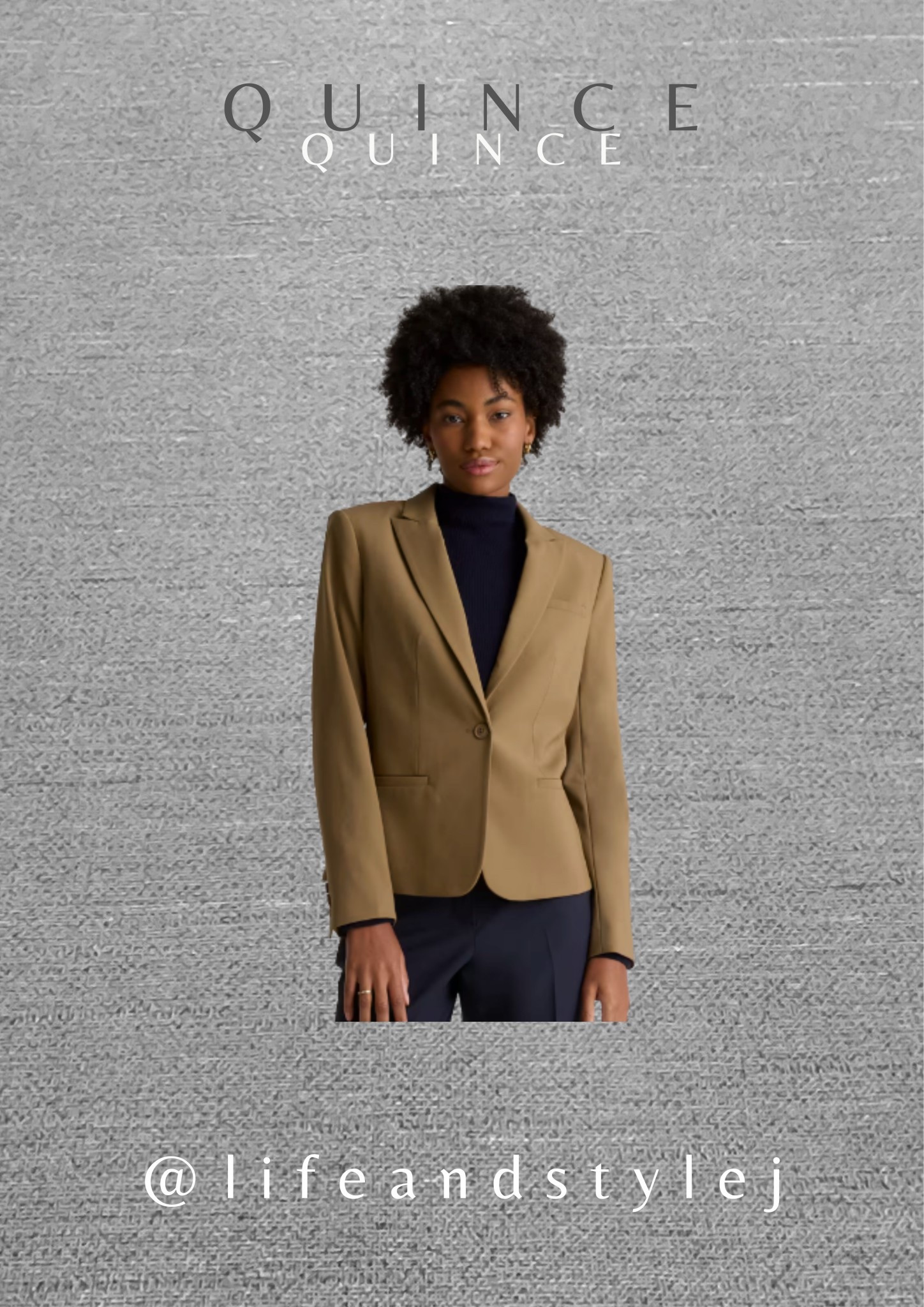 The Quince Italian wool tailored blazer is a midlife, ageless must have that elevates any outfit with timeless polish. Style it over a soft knit with wide leg trousers or dress it down with denim for an effortless modern classic look. #midlifefashion #agelessstyle #tailoredchic #modernwardrobe #timelessstyle 

#LTKU #LTKOver40 #LTKSeasonal