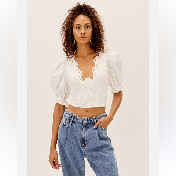 COPY - For Love and Lemons Serena Crop Top | Poshmark